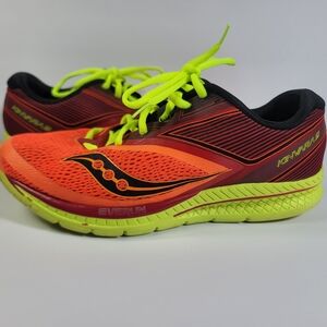 Saucony Men's Kinvara 9 Running Shoes - Orange and Yellow
